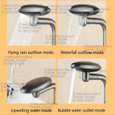 حالتهای پاشش آب شیر روشویی HuaDiao HD-9338