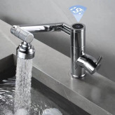 شیر روشویی با سنسور نمایش دما