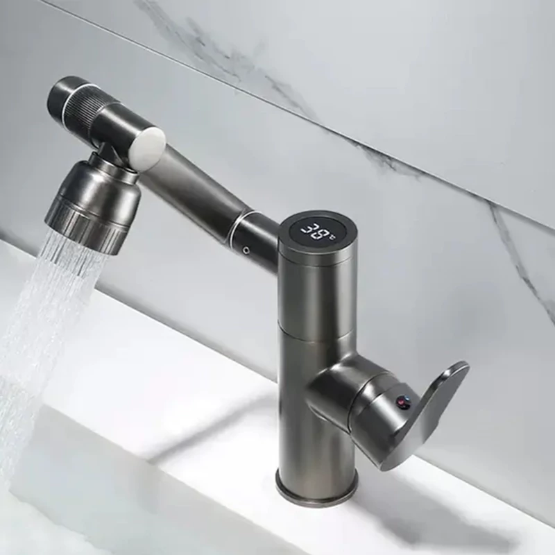 نمایشگر LED دمای آب شیر روشویی