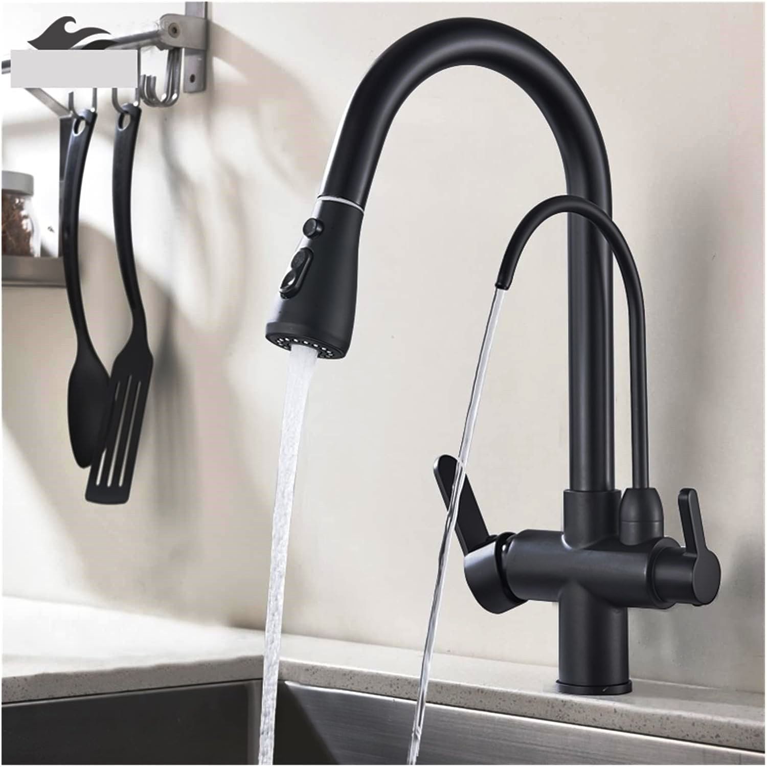 شیر ظرفشویی کاربردی با قابلیت چرخش و شاوری