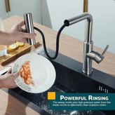 شیر آشپزخانه هوشمند با شیلنگ شاوری