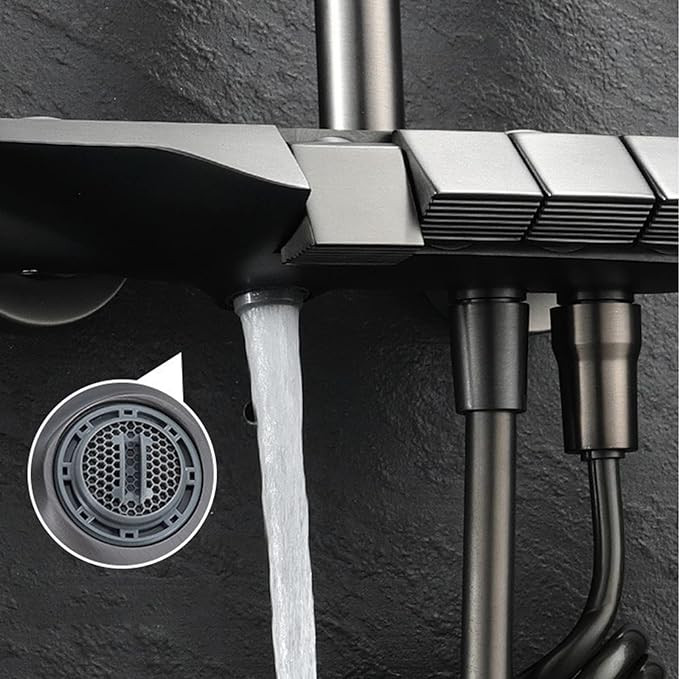 دوش حمام دودی دیجیتال با کنترل دما