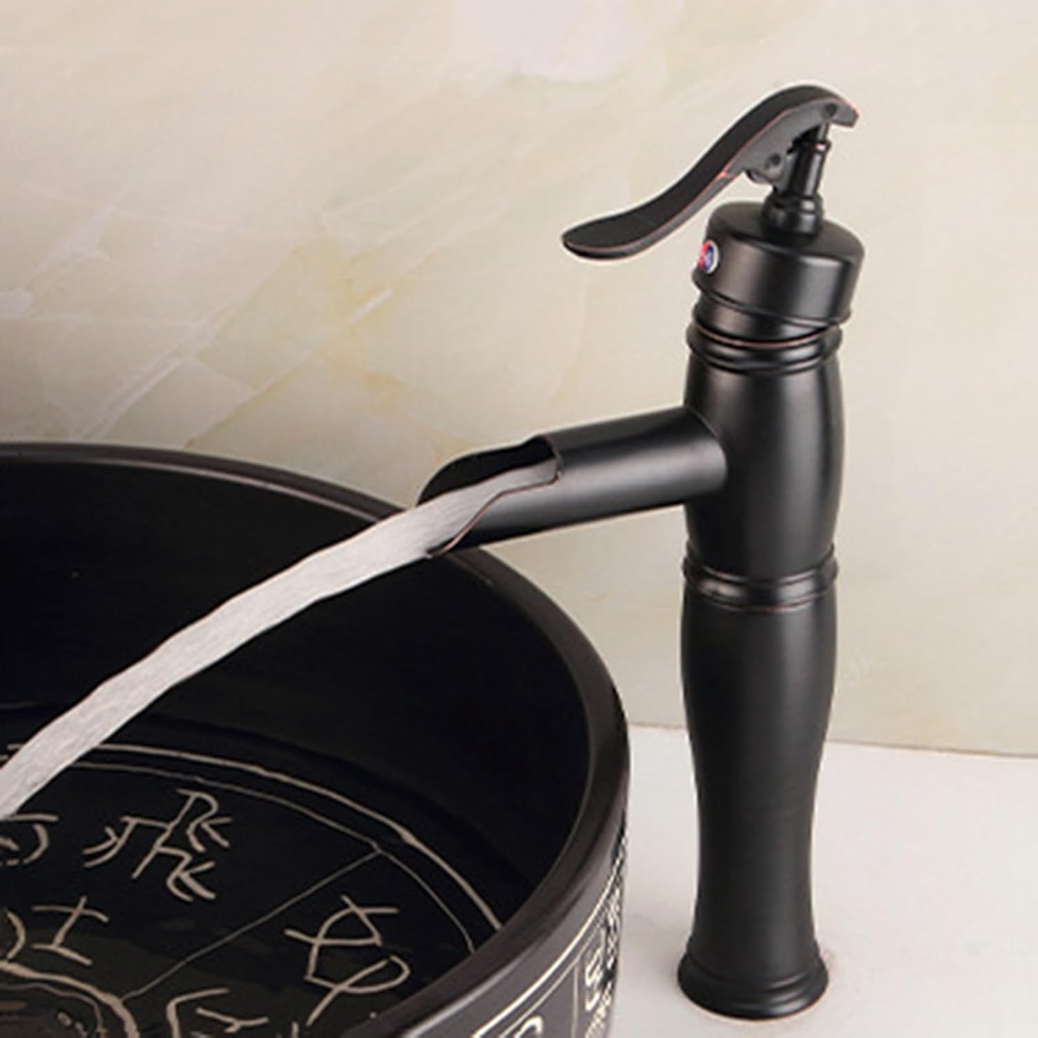 اتصال شیر بامبو به کاسه روشویی