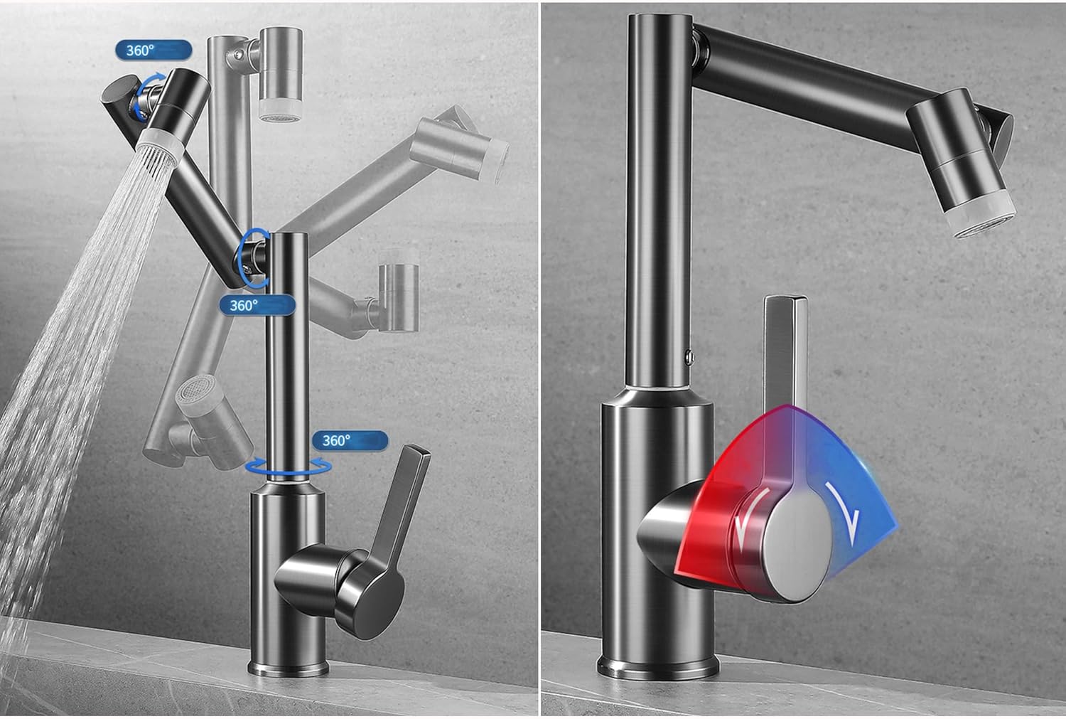 نصب حرفه‌ای شیر در محیط آشپزخانه