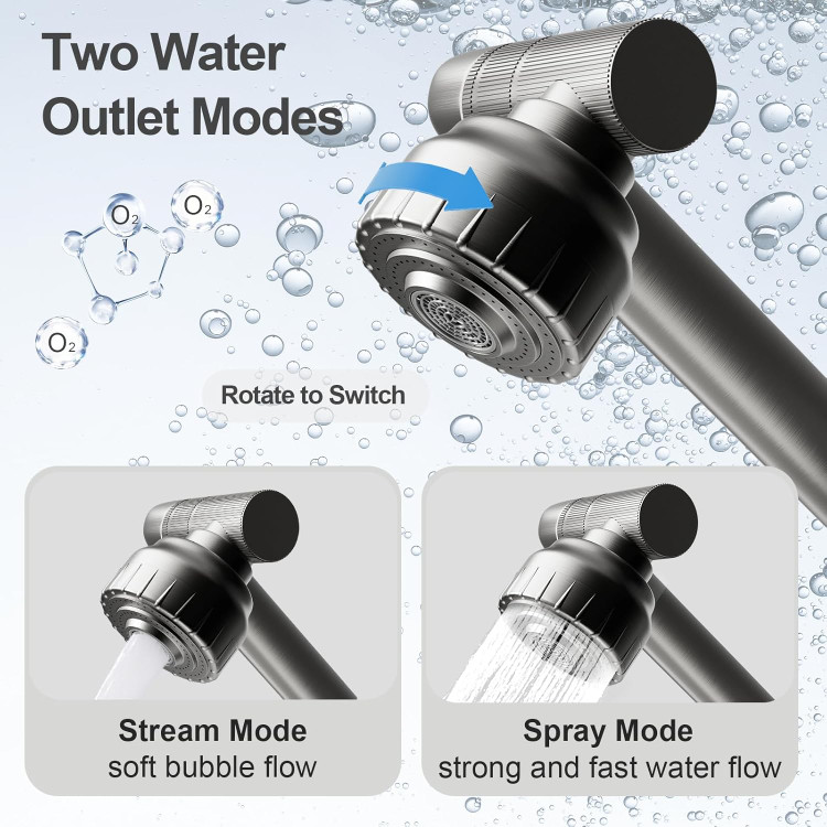 چندین حالت پاشش آب /رنگ دودی