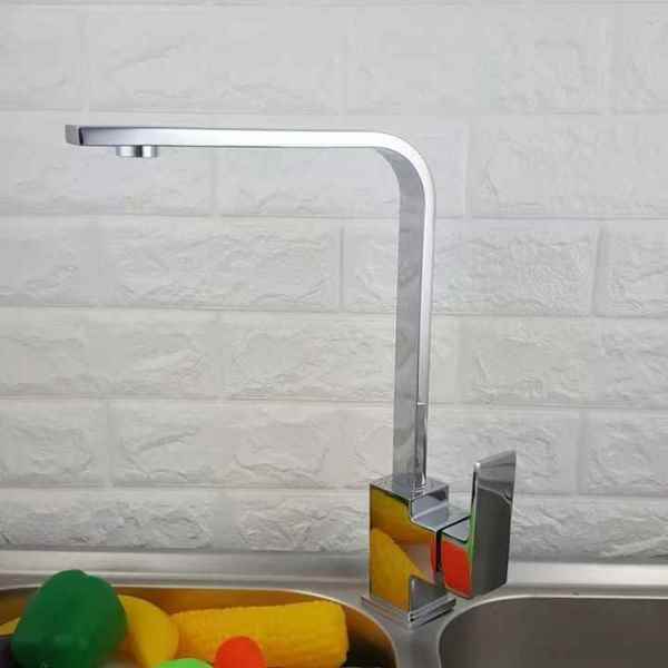 تصویر شیر سینک تصفیه‌دار با بدنه ضدزنگ