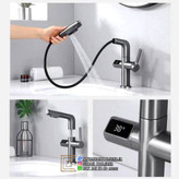 شیر روشویی ارتفاع قابل تنظیم برای سینک کاسهای