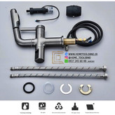 نمای نزدیک شیر روشویی هوشمند LuxRise کروم براق