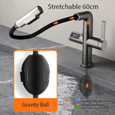 شیر روشویی هوشمند با کارتریج سرامیکی LuxRise 360