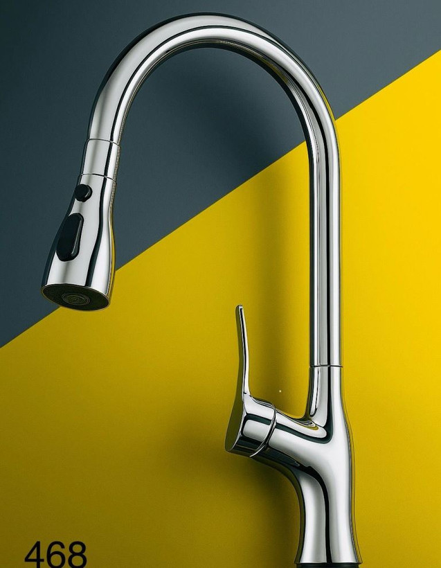 شیر شاوری آشپزخانه Hyshin مدل HS468 با طراحی مدرن