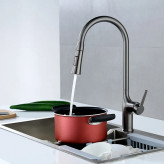 آشپزخانه مدرن با شیر ظرفشویی Hyshin شاوری