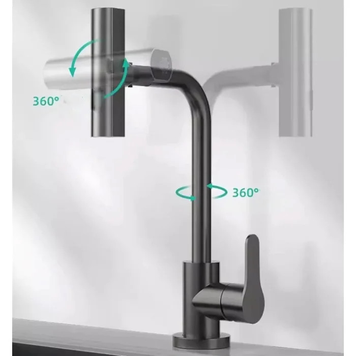 شیر سینک استیل ساده