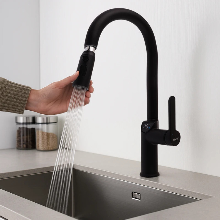 نصب شیر شاوری دیکالان روی سینک