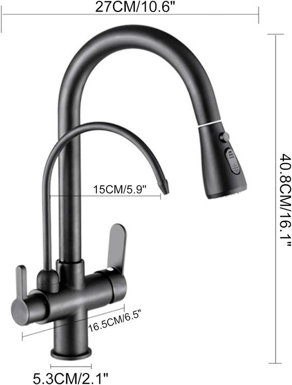 شیر ظرفشویی شاوری برند PIKG