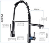 تصویر شیر ظرفشویی فنری Hyshin D60