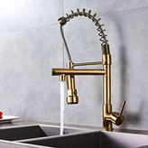 شیر فنری دو منظوره برای سینک عکس شیر آشپزخانه فنری هایشین مدل D60