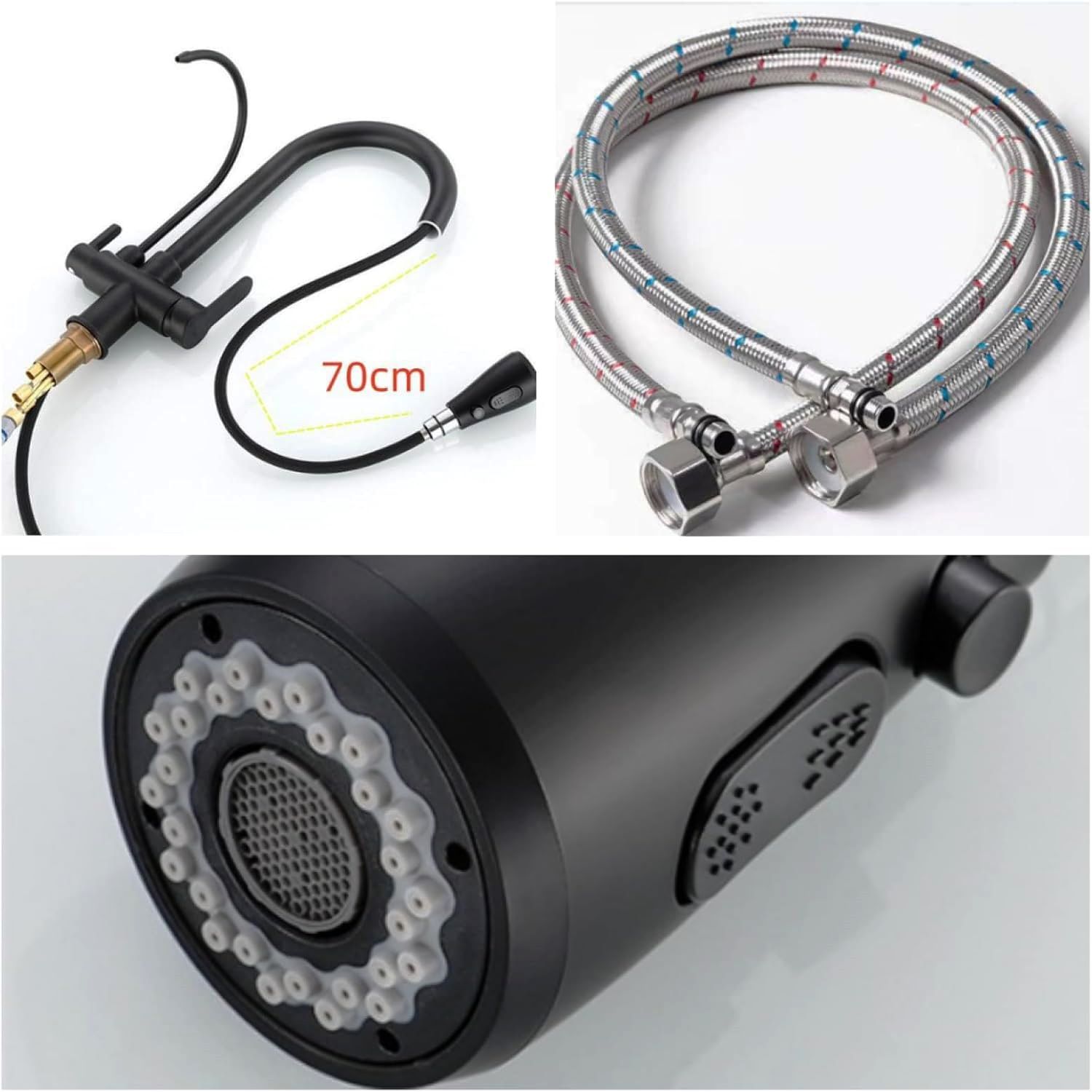 شیر آشپزخانه DIKALAN با دو خروجی آب