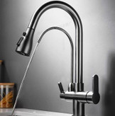 شیر آشپزخانه شاوری DIKALAN ترکیب کروم