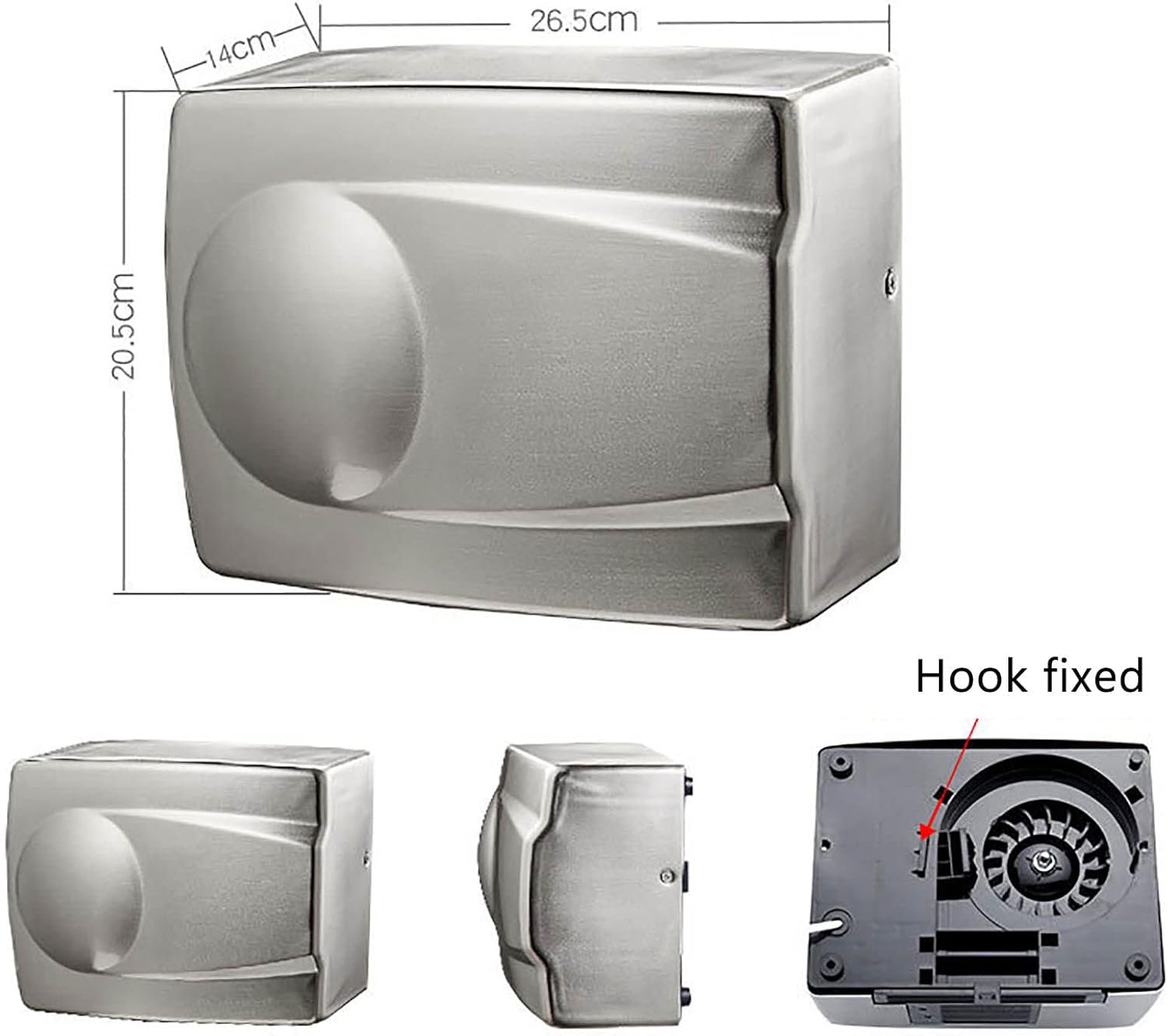 دست خشک‌کن سنسوردار TurboDry