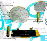 دوش حمام دیجیتال با صفحه نمایش LED