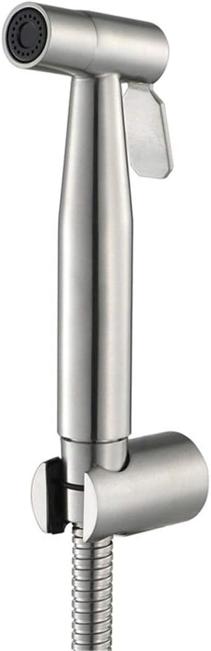 شیر شاتاف استیل با شلنگ قابل نصب کنار توالت