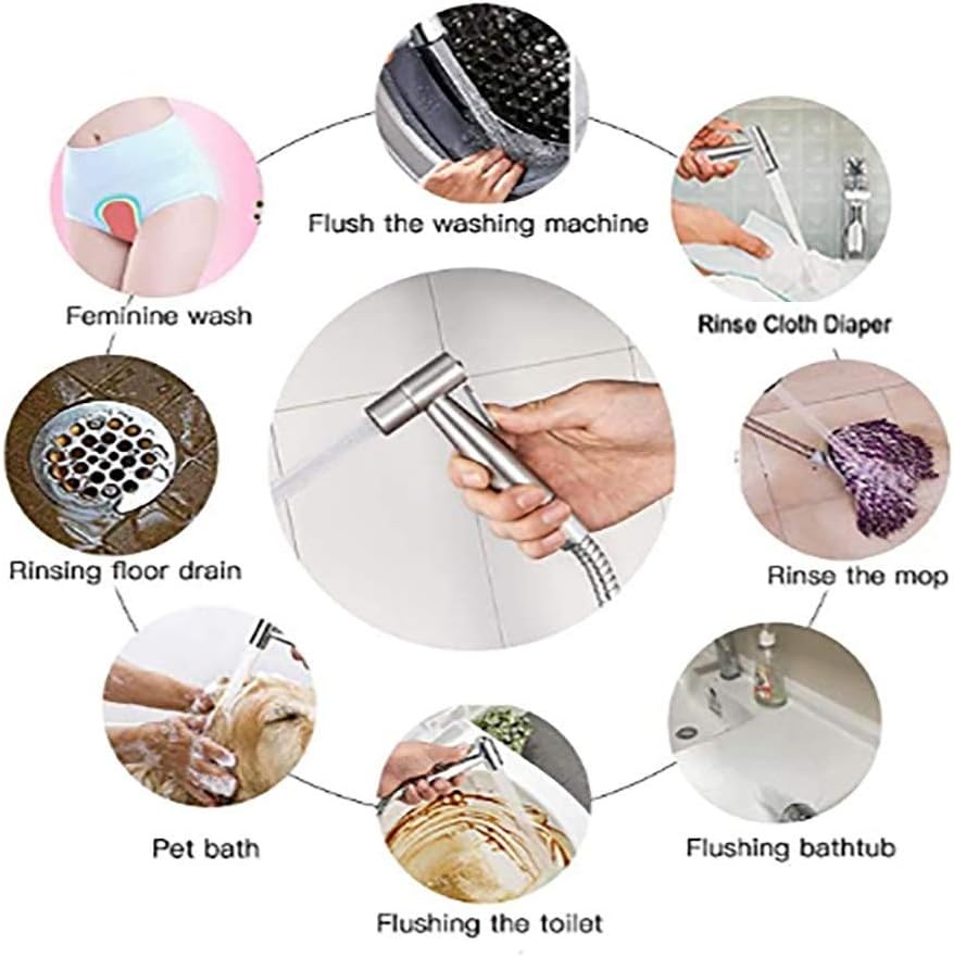 ست کامل شاتاف + شلنگ + نگهدارنده