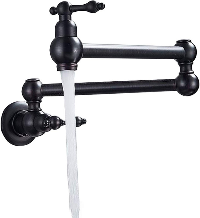 installation of classic pot filler faucet