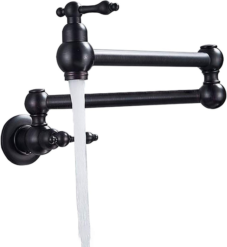 installation of classic pot filler faucet