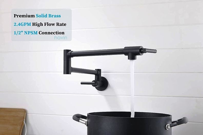 شیر قابلمه‌پرکن دیکالان بازوی تاشو