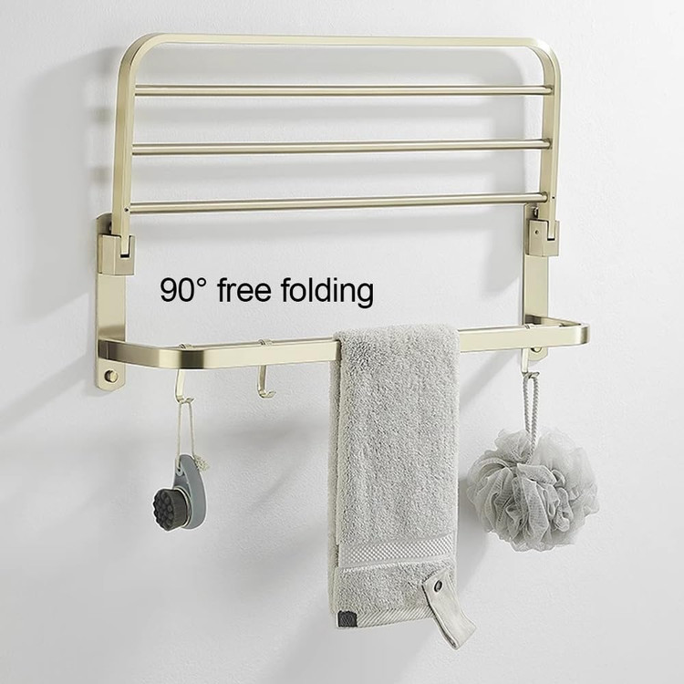 جا حوله تاشو استیل ضدزنگ SUS304 هایشین