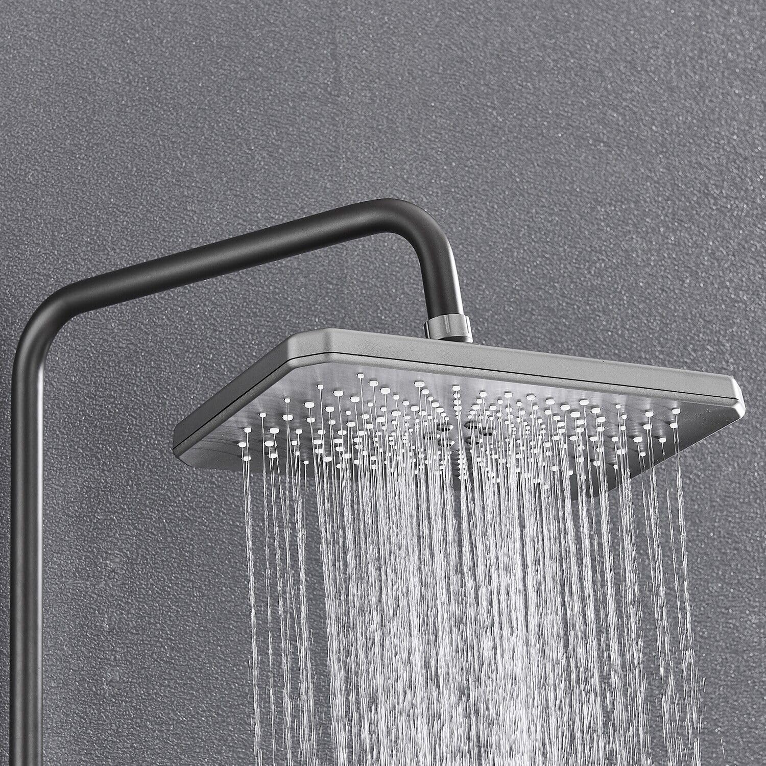 پک اقتصادی حمام شامل دوش پیانویی و جا حوله دو طبقه