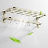 جا حوله استیل دو طبقه مخصوص حمام مدرن