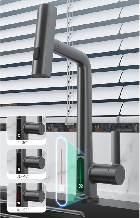 شیرآلات هوشمند آشپزخانه با ظاهر شیک