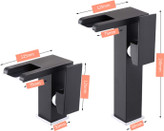 شیر روشویی پایه بلند ضد زنگ