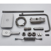 دوش پیانویی ساده حمام رنگ کروم