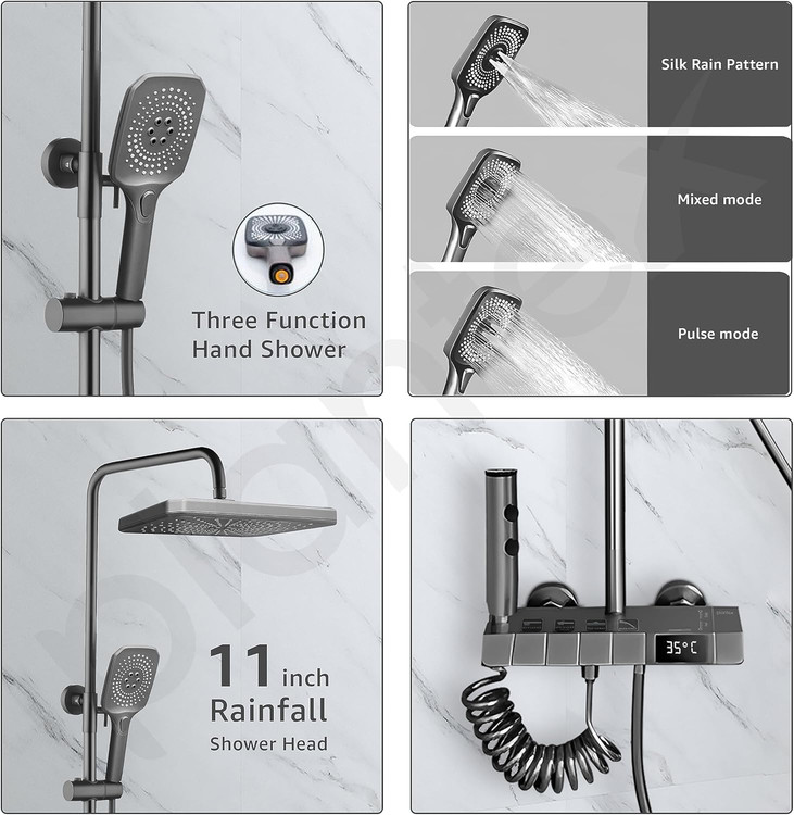 عملکرد هوشمند و کنترل دقیق دمای آب