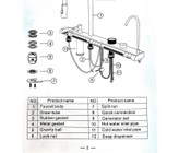 سینک ظرفشویی هوشمند پیانویی ۷ کلید HuaDiao با نمایشگر دیجیتال