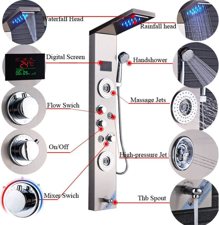 شیرآلات هوشمند حمام مدل SmartHydro