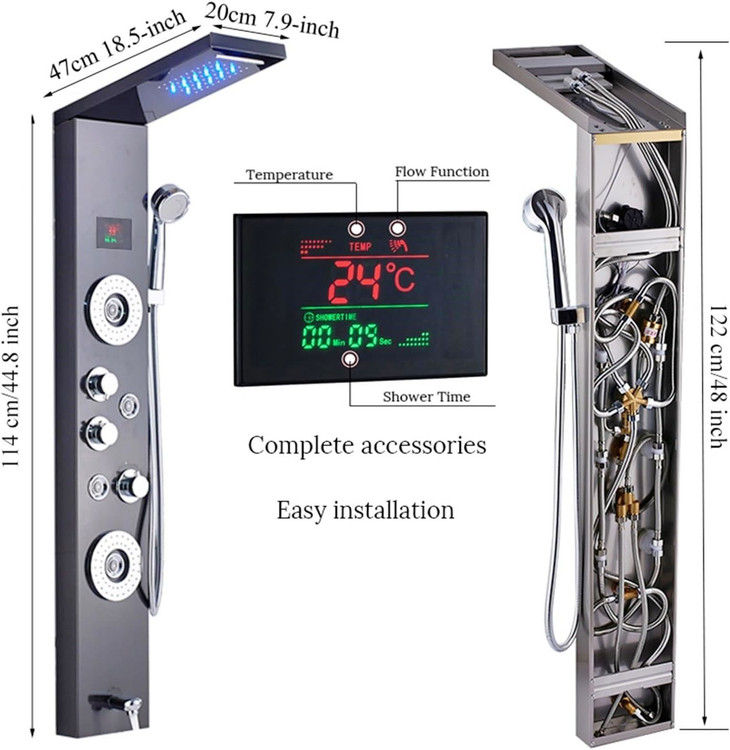 نازلهای ضد رسوب دوش هوشمند