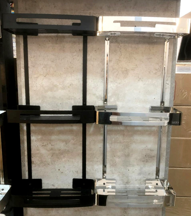 قفسه حمام فولاستیل مقاوم در برابر رطوبت مدل استیلین