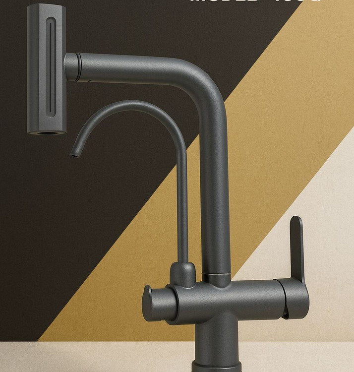 شیر آشپزخانه مقاوم و انعطافپذیر