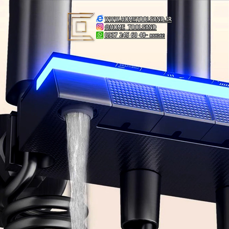 دوش پیانویی PING با نور LED