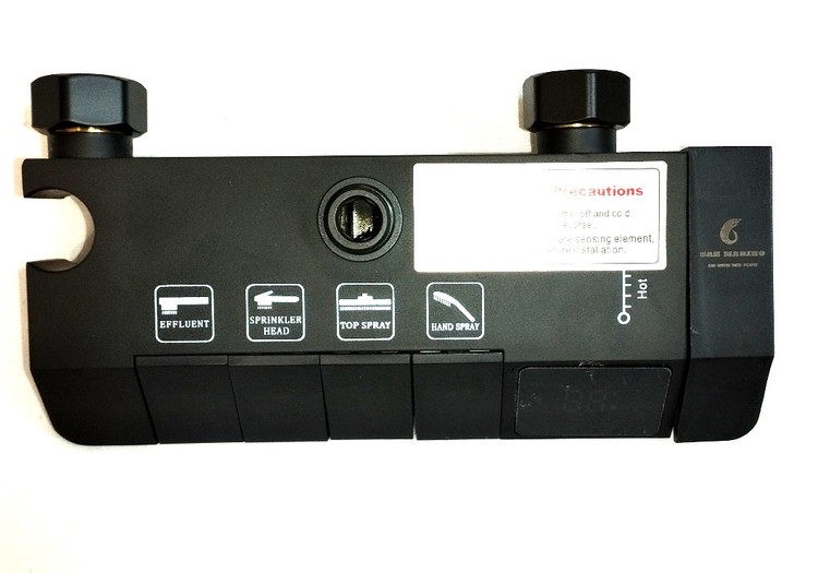 دوش حمام پیانویی با نور LED