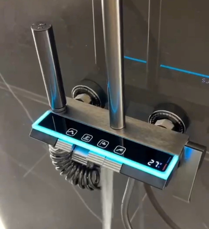 دوش حمام پیانویی دیجیتال دیکالان AquaSync