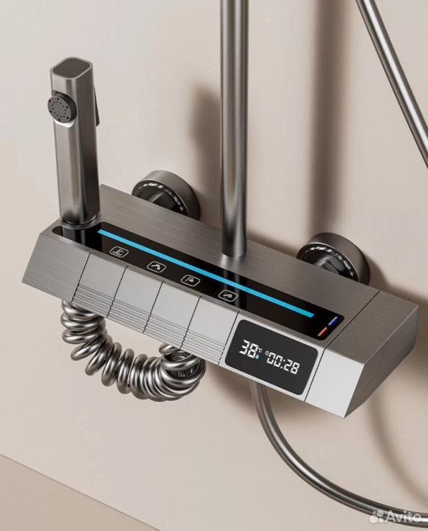 نمایشگر دیجیتال دمای آب دوش