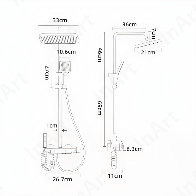 علم دوش دیجیتال پیانویی دیکالان