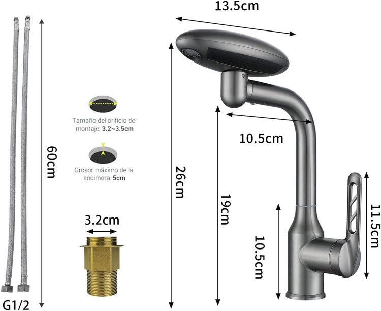 شیر روشویی طراحی فضایی