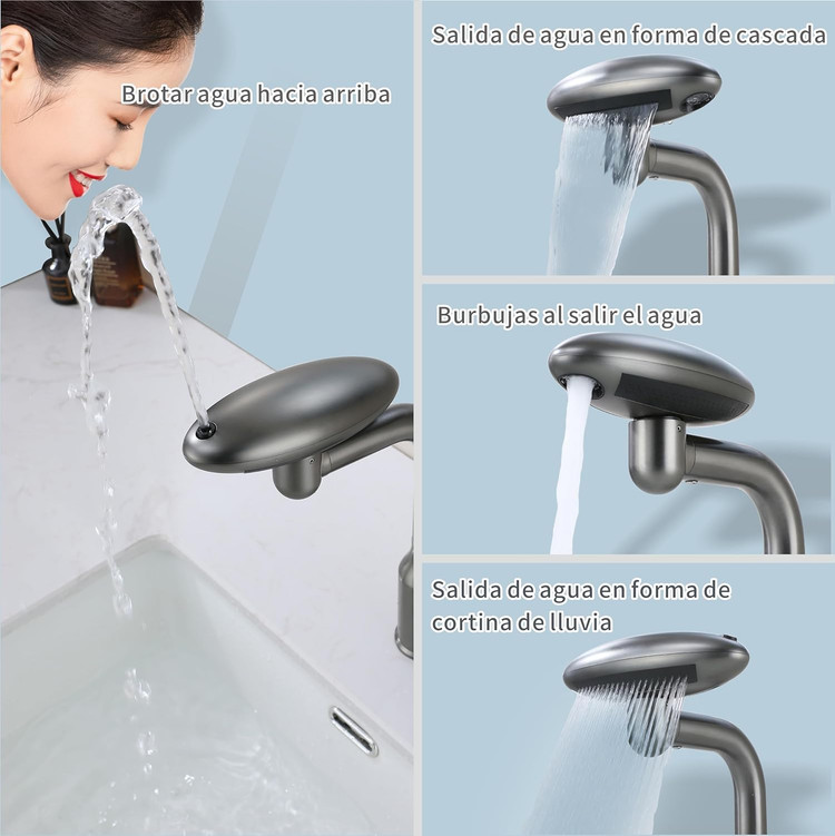 شیر روشویی برند سیتی مارکت مدل فضایی مدرن و ضدزنگ