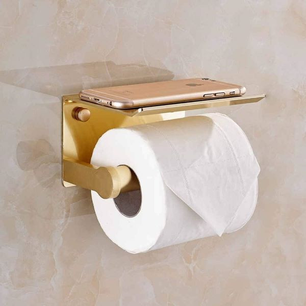 نمای جانبی هولدر دستمال استیل