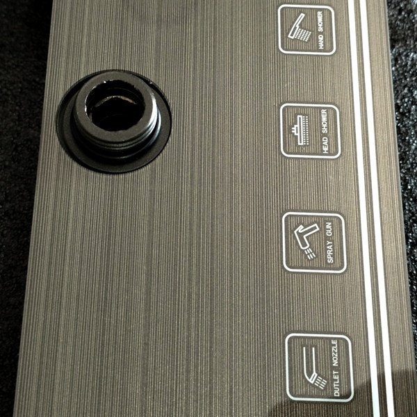 دوش پیانویی دیجیتال برند Huadiao مدل Q520 نمایشگردار